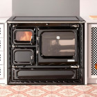 Fogão de Cozinha e Aquecimento Deva 100 CC SE a Lenha - Hergóm